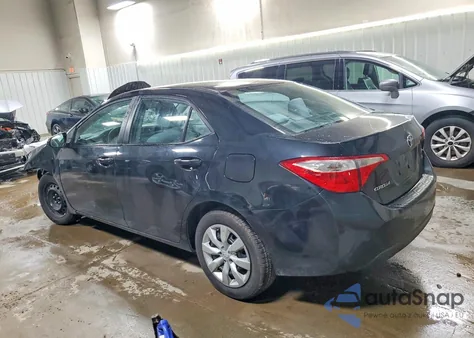 2016 Toyota Corolla L from USA, damaged, VIN 2T1BURHE8GC556896